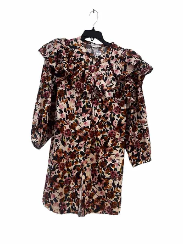Price Slash Something Navy Multi Size L Dress