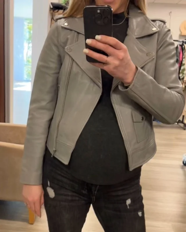 Flash Sale "Cement" Biker Jacket