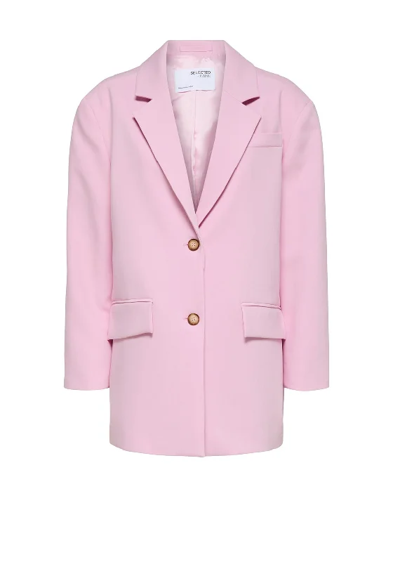 Midnight Sale Selected Femme Tilda Oversized Blazer, Sweet Lilac