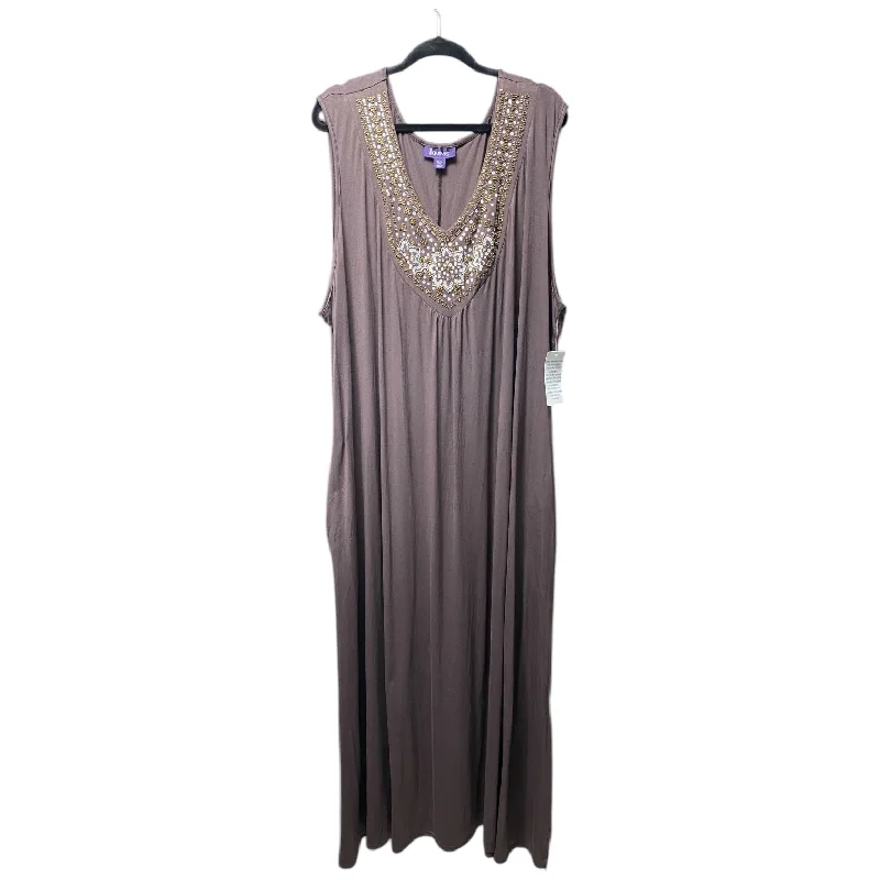 Super Deal Dress Casual Maxi By Romans In Floral Print, Size: 3x