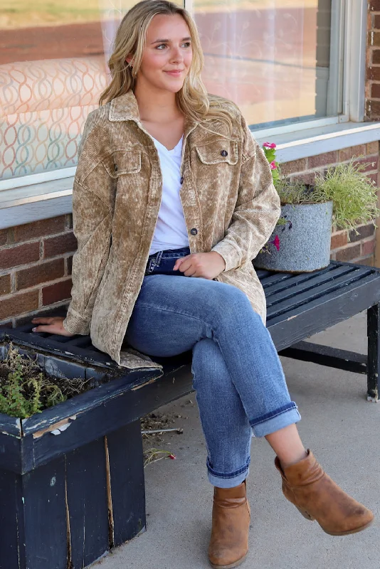 Exclusive Savings Trendy Corduroy Jacket