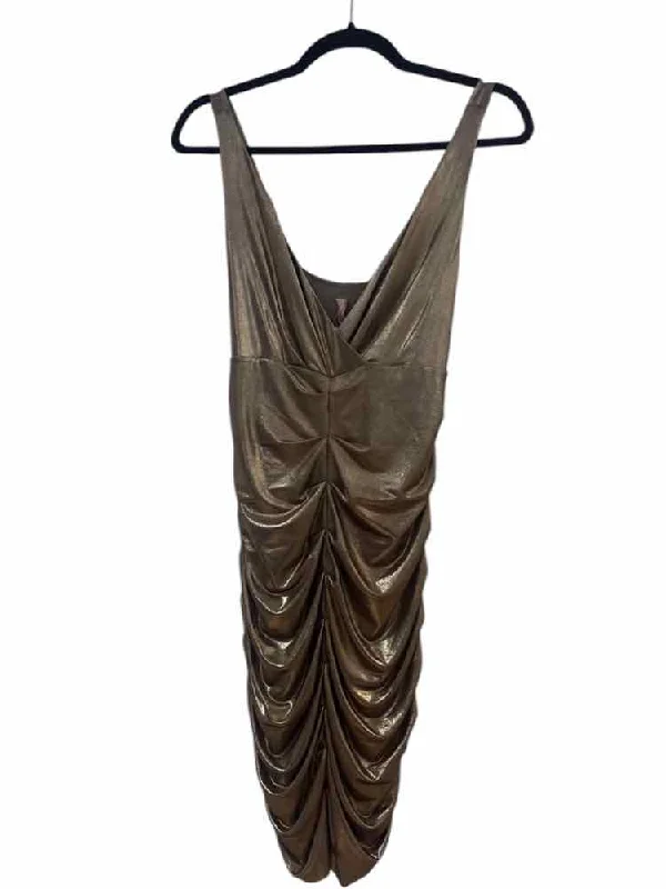 Early Access Bailey 44 Gold Size M Dress