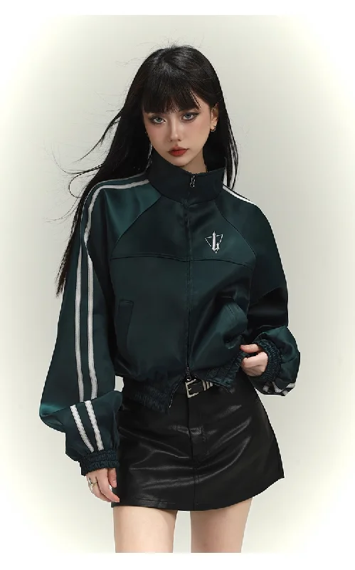 Huge Discounts Emerald Track Jacket