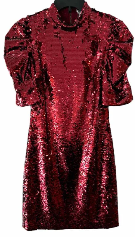 Super Bargain alice + olivia Red Size 4 Dress