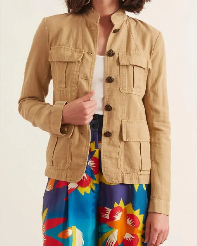 Can't Be Beat "Cambre" Jacket in "Desert Sand"