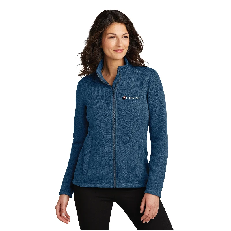 Special Savings Port Authority Ladies Arc Sweater Fleece Jacket
