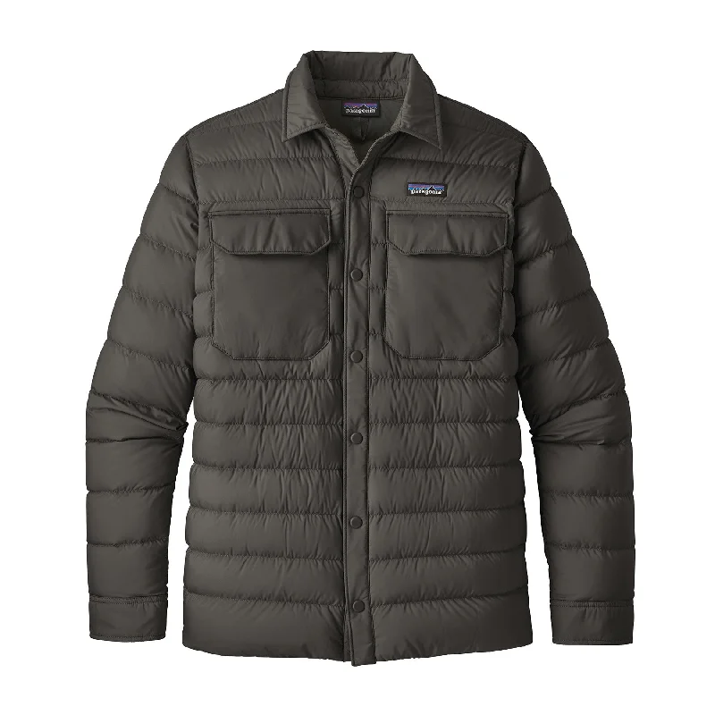 Price Buster Men's Silent Down Shirt Jacket
