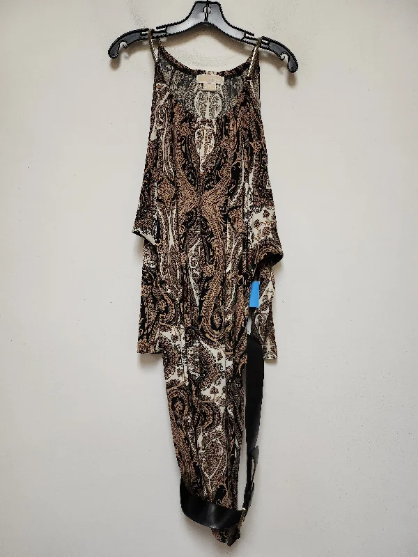 Don't Miss Dress Casual Midi By Michael By Michael Kors In Multi-colored, Size: 1x