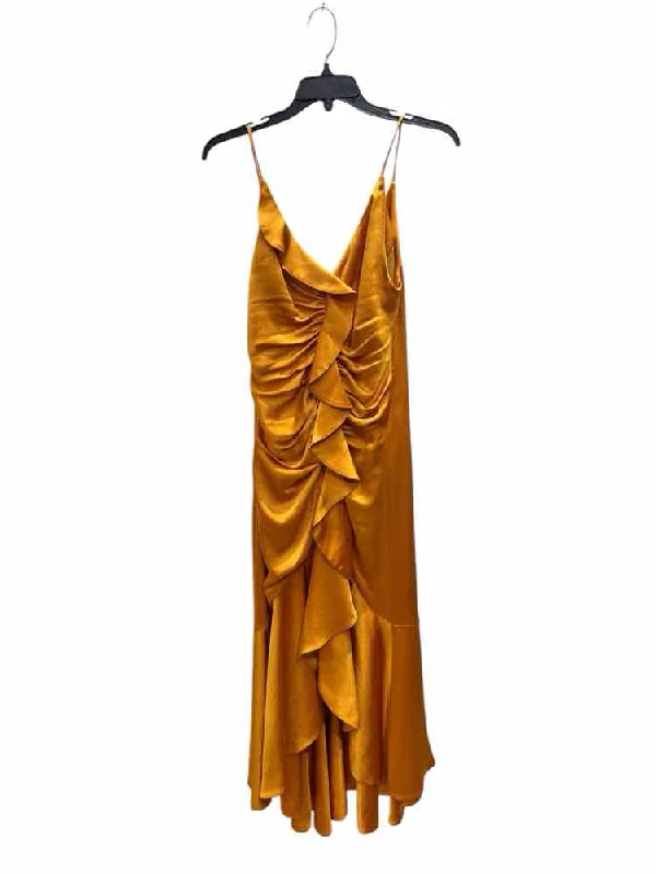 Loyalty Reward Jonathan Simkhai Mustard Size 4 Dress