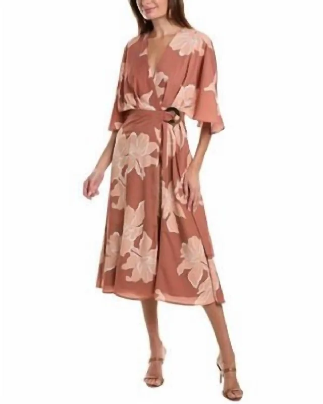 Year-End Sale Lilita Dress In Hazel Dramatic Floral
