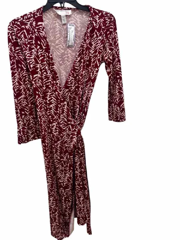 Epic Deals diane von furstenberg Red and white Size 2 Dress
