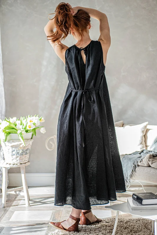 Buy More, Save More Sleeveless Linen Loose Dress