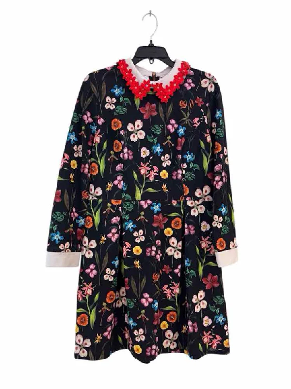 Special Price Ted Baker Black Multi Size 5 Dress