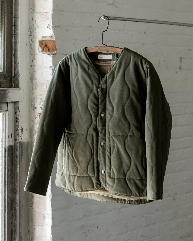 Take Advantage The Womens Quilted Wool Liner Jacket