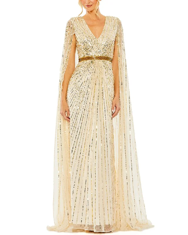 Time-Limited Offer Mac Duggal   Column Gown