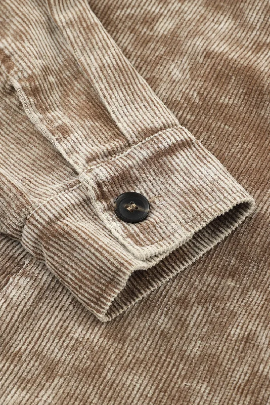 Exclusive Deal Beige Corduroy Jacket