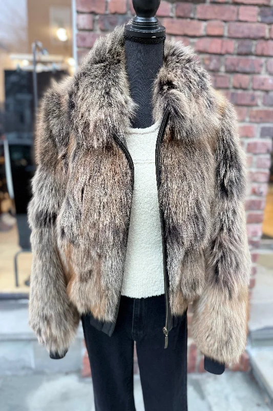 Limited Time Offer INOCHI Real Fox Fur Jacket / M