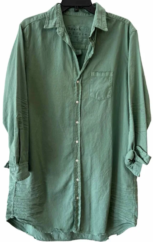 Early Bird Discount Frank & Eileen Seafoam Size L Dress