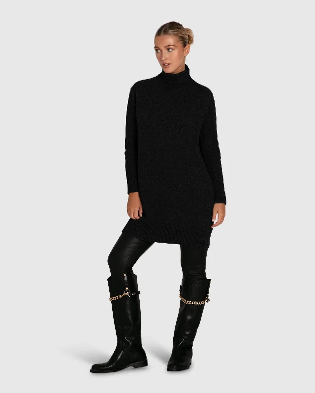Don't Miss Nothing Compares Knit Dress