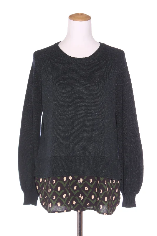 Big Discounts MEMO - Shirt hem jumper - Dark green! 14